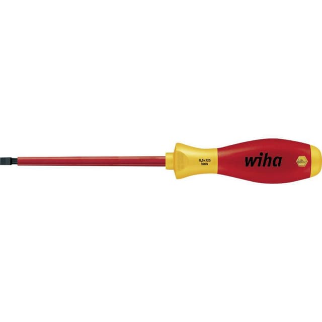 VDE Spårskruvmejsel Wiha SoftFinish electric