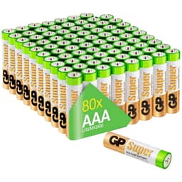 Batteri AAA (R03) Alkaliskt GP Batteries Super 1.5 V 80
