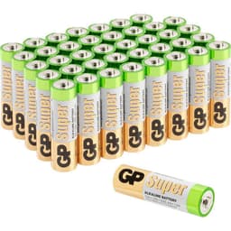 GP Batteries Super Batteri AA (R6) Alkaliskt 1.5 V 40