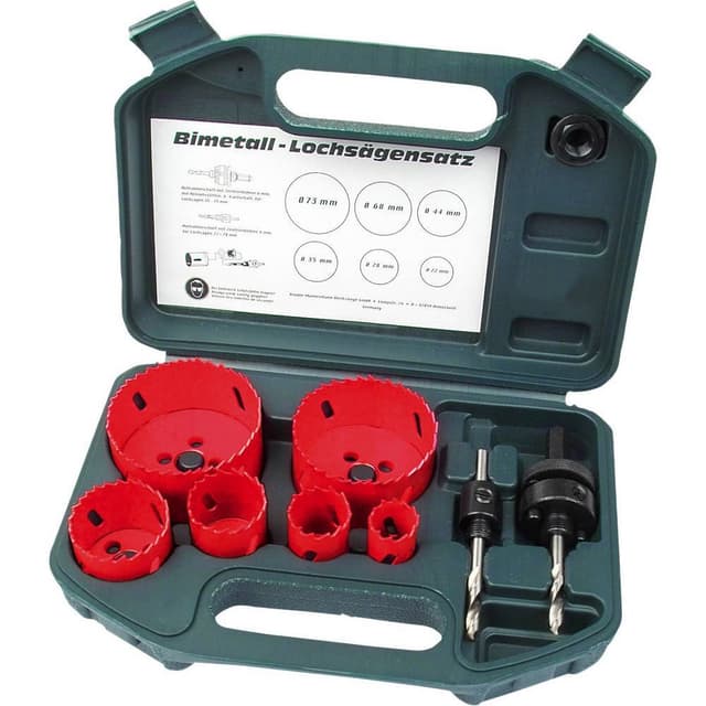 Brüder Mannesmann Mannesmann M44100 Hålsågset 8 delar 1