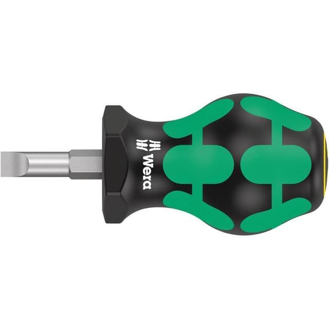 Spårskruvmejsel Wera 335 Stubby Klingbredd: 6.50 mm