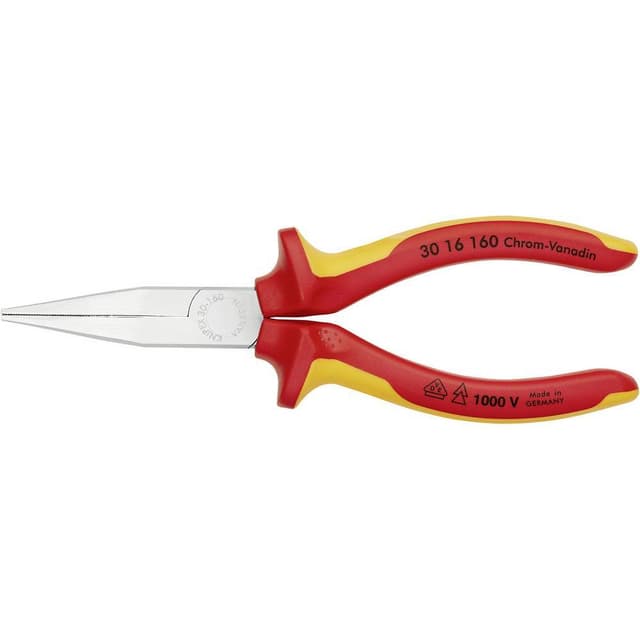 Knipex 30 16 160 VDE Fladtang Lige 160 mm