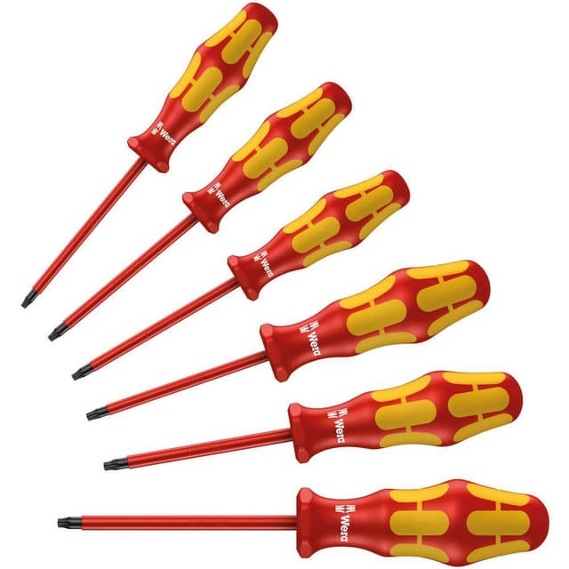 Wera 167i/6 Skruvmejsel set VDE 6 delar Inner-TORX