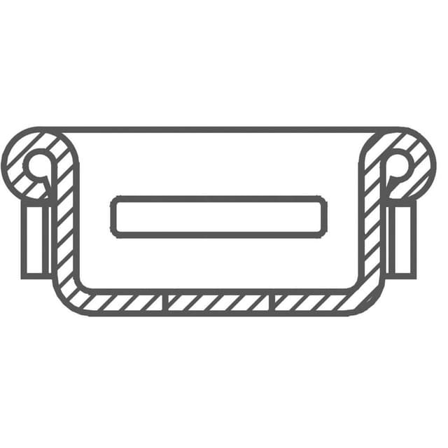 Panduit MTM2H-Q Fastgørelsessokkel Skruebar MTM2H-Q 1