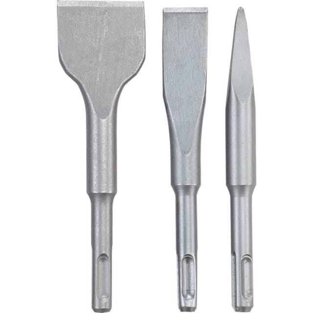 Mejselset 3 delar kwb 247190 Total längd 250 mm