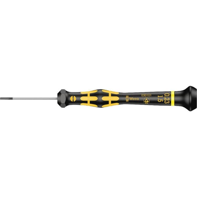 Wera 1578 A ESD Kærv-skruetrækker Klinge-bredde: 1.5 mm