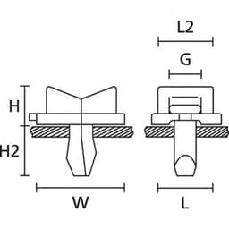 HellermannTyton 152-11309 TY5K3-PA66HS-NA