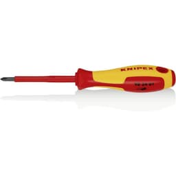VDE Stjärnskruvmejsel Knipex PH 1 Klinglängd: 80 mm DIN