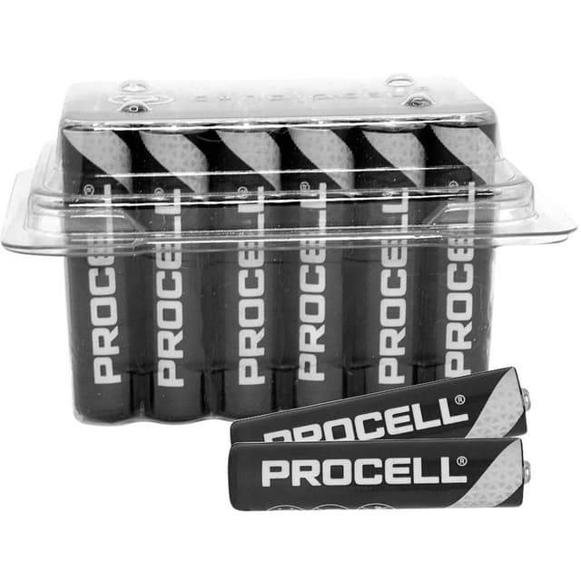 Batteri AAA (R03) Alkaliskt Duracell Procell Industrial