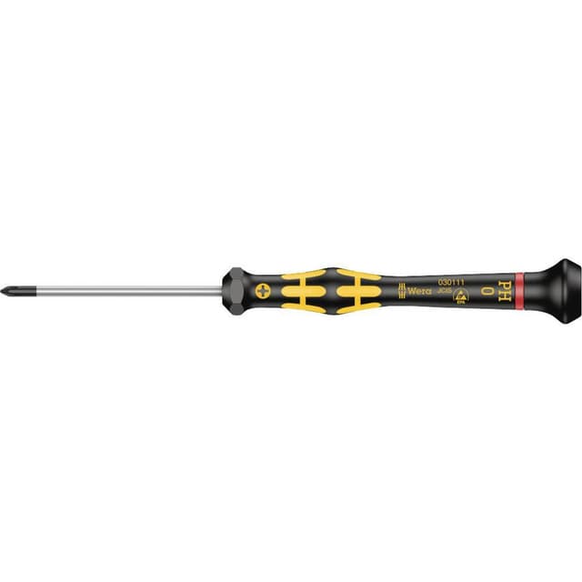 ESD Stjärnskruvmejsel Wera 1550 PH 0 Klinglängd: 60 mm