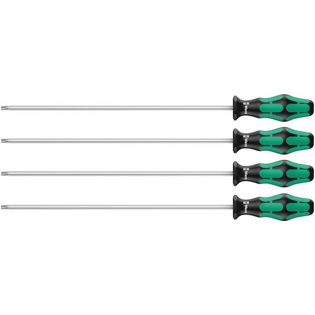Verkstad Skruvmejsel set 4 delar Wera 367/4 TORX HF