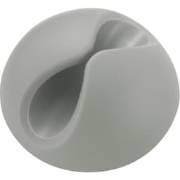 TRU COMPONENTS 547611 Kabelhållare självhäftande Grå 1