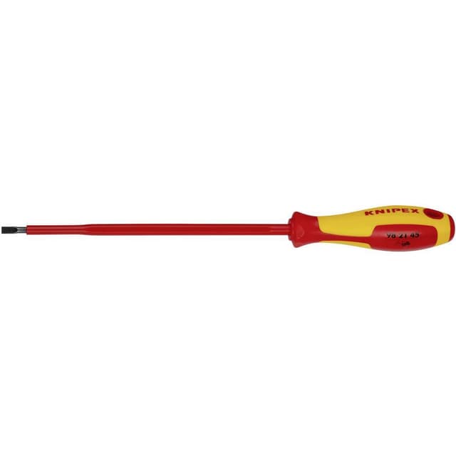 VDE Spårskruvmejsel Knipex VDE Klingbredd: 4.5 mm