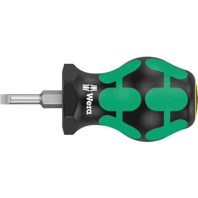 Spårskruvmejsel Wera 335 Stubby Klingbredd: 4 mm
