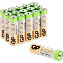 Batteri AAA (R03) Alkaliskt GP Batteries Super 1.5 V 16