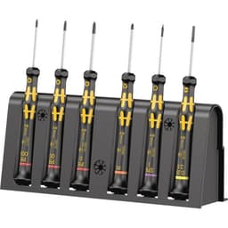 ESD Skruvmejsel set 6 delar Wera 1550/6 ESD Spår,