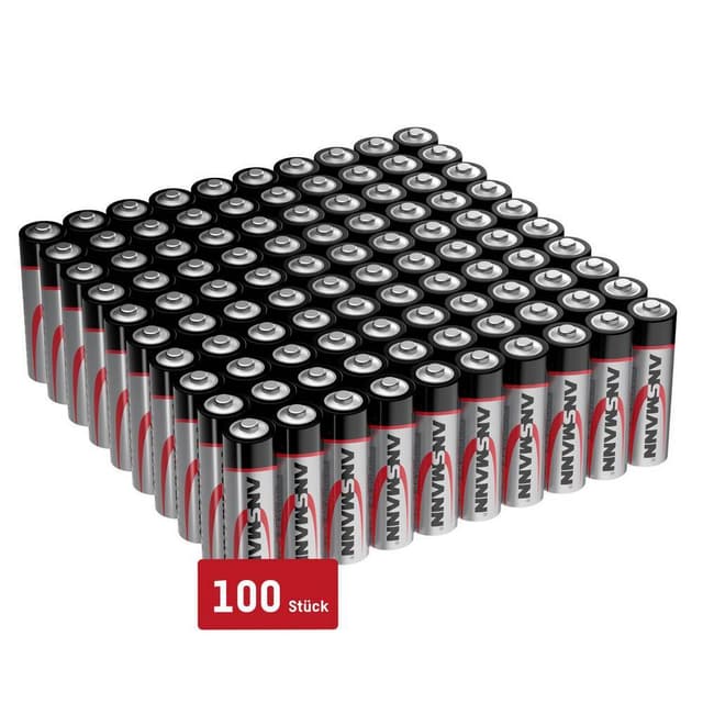 Batteri AA (R6) Alkaliskt Ansmann Mignon AA LR6 100er