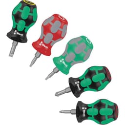 Skruvmejsel set 5 delar Wera Stubby Set 3