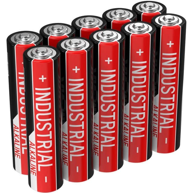 Batteri AAA (R03) Alkaliskt Ansmann Industrial 1.5 V 10