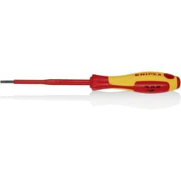 VDE Spårskruvmejsel Knipex VDE Klingbredd: 3 mm