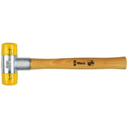 Wera 100 05000015001 Gummihammer hård 415 g 280 mm