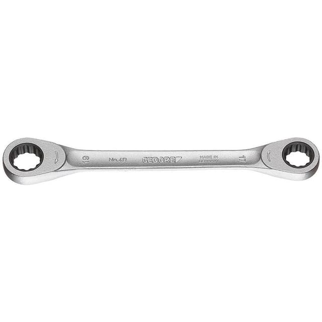 Skiftnyckel-ringnyckel 17 - 19 mm Gedore 4 R 17X19