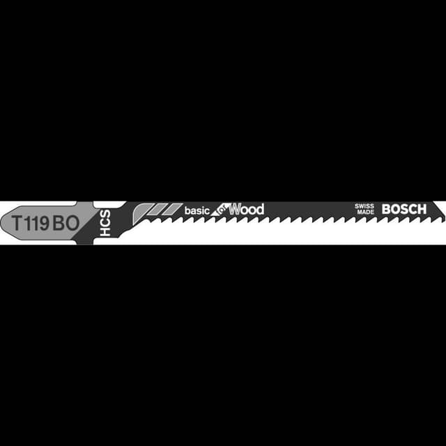 Bosch Accessories 2609256717 Jigsaw klinge HCS, T 119