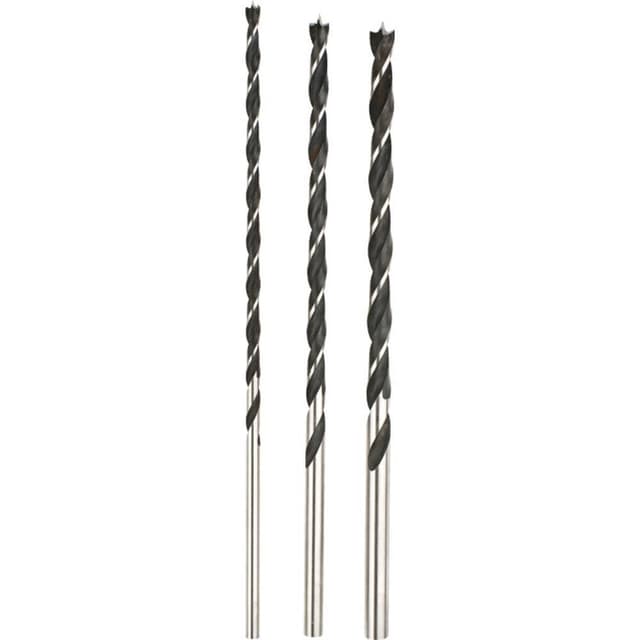 Trä-spiralborr-set 3 delar 6 mm, 8 mm, 10 mm kwb 511890