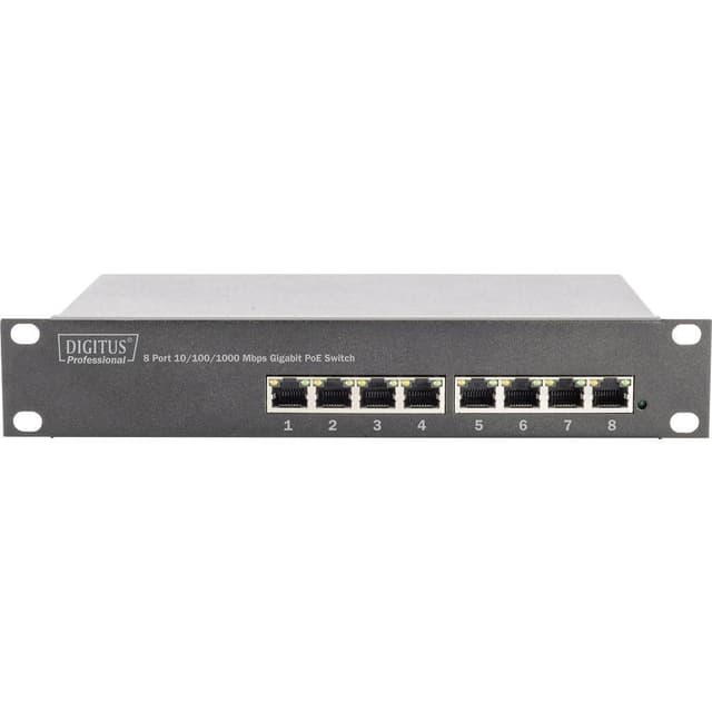 Digitus DN-95317 DN-95317 Nätverks-switch 8 Port 10