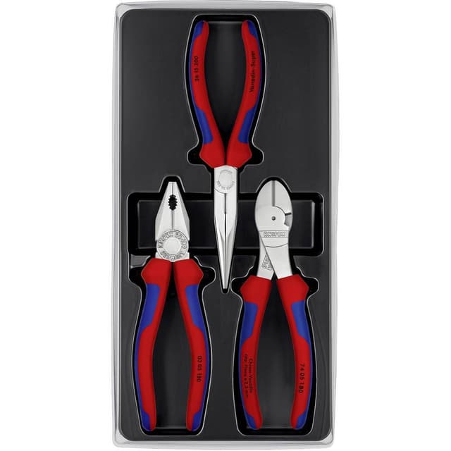 Knipex 00 20 11 V01 Tång-set Verkstad 3 delar