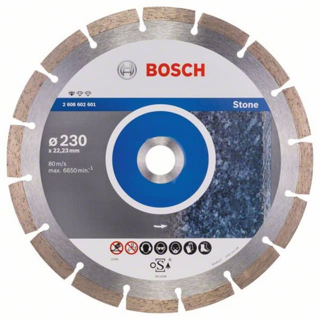 Diamantkapskiva Professional för Stone, 230 x 22,23 x