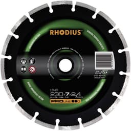 Rhodius 394136 Diamantklinge segmenteret LD40 Diameter 115 mm Diameter indv. 22.23 mm 1 stk
