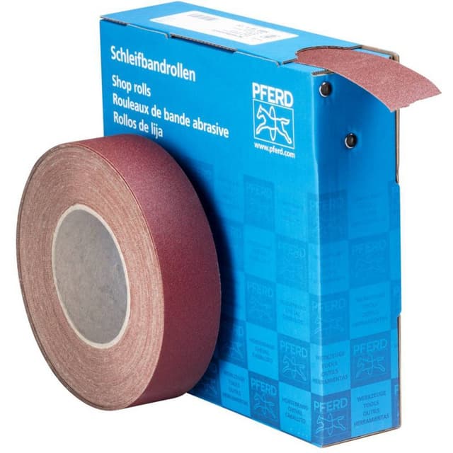 PFERD 45016412 Sandpapirrulle 25 m