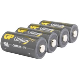 Fotobatteri CR123A Litium GP Batteries CR123A 1400 mAh