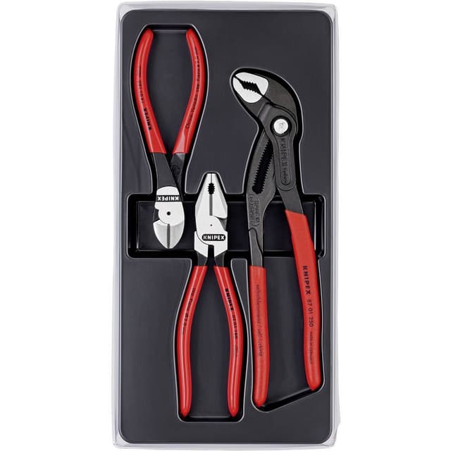 Knipex 00 20 10 Tangsæt Værksted 3 dele