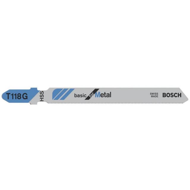 Sticksågsblad T 118 G - Basic for Metal Bosch