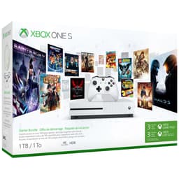 Xbox One S 1 TB aloituspakkaus (valkoinen)