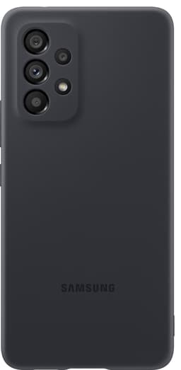 Samsung Galaxy A53 silikondeksel (sort)