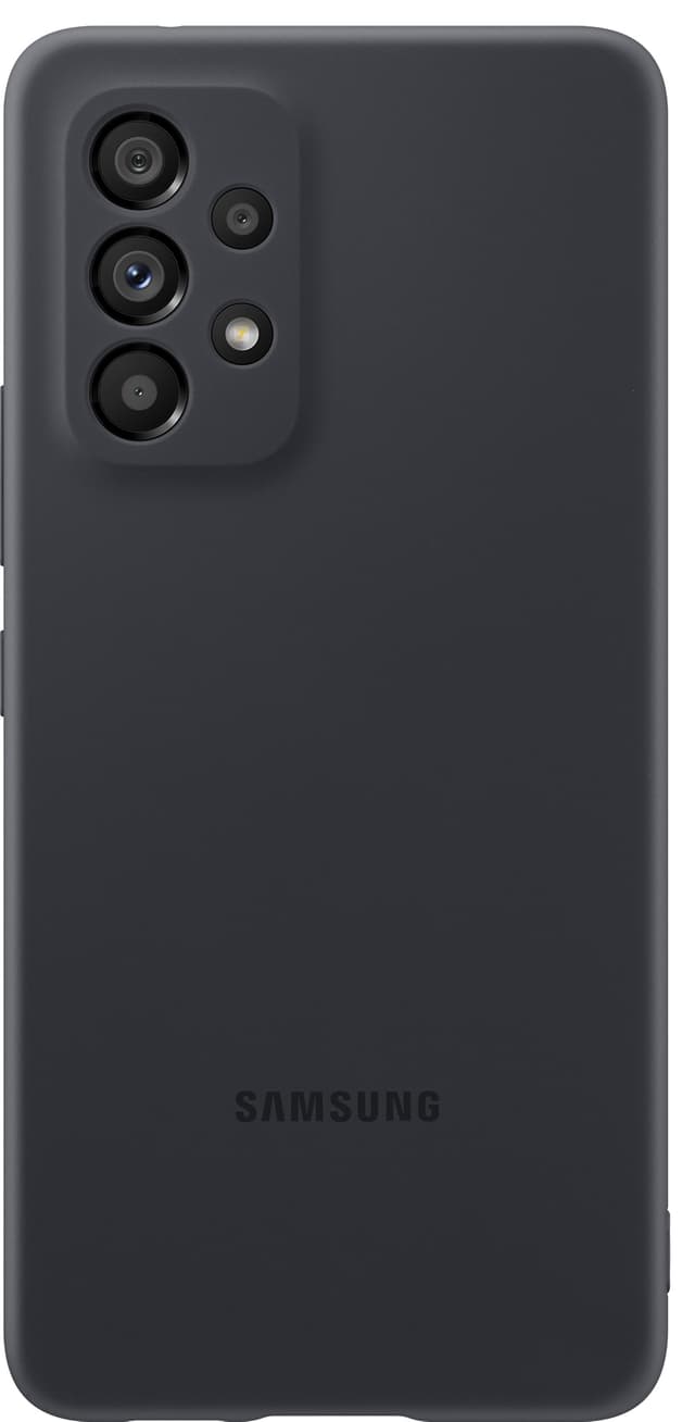 Samsung Galaxy A53 silikondeksel (sort)