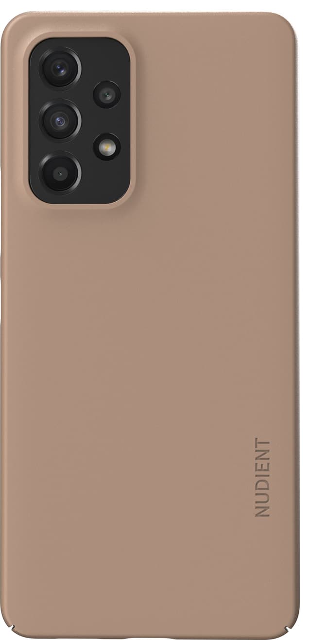 Nudient V3 deksel til Samsung Galaxy A53 (clay beige)