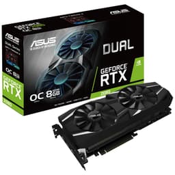 Asus GeForce RTX 2080 Dual OC grafikkort 8G