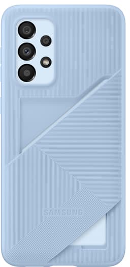 Samsung Galaxy A33 cover med plads til kort (blå)