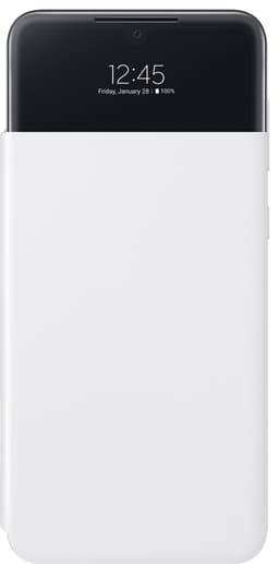 Samsung Galaxy A33 Smart S View plånboksfodral (vitt)