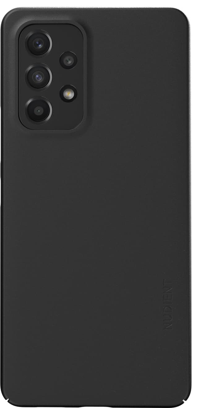 Nudient V3 fodral för Samsung Galaxy A53 (bläcksvart)