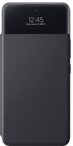 Samsung Galaxy A53 Smart S View plånboksfodral (svart)