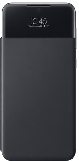 Samsung Galaxy A33 Smart S View plånboksfodral (svart)