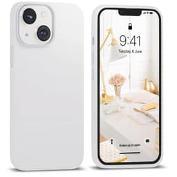 iPhone 13 etui Silikone hvid