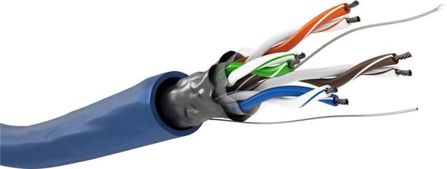 Goobay CAT 5e nettverkskabel, F/UTP, 100 m
