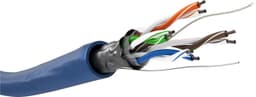 Goobay CAT 5e Netværkskabel, F/UTP, 100 m, blå