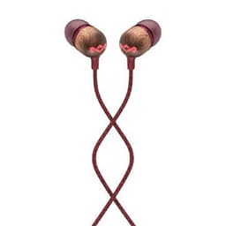 Marley Earbuds Smile Jamaica Inbyggd mikrofon, trådbunden, in-ear, röd